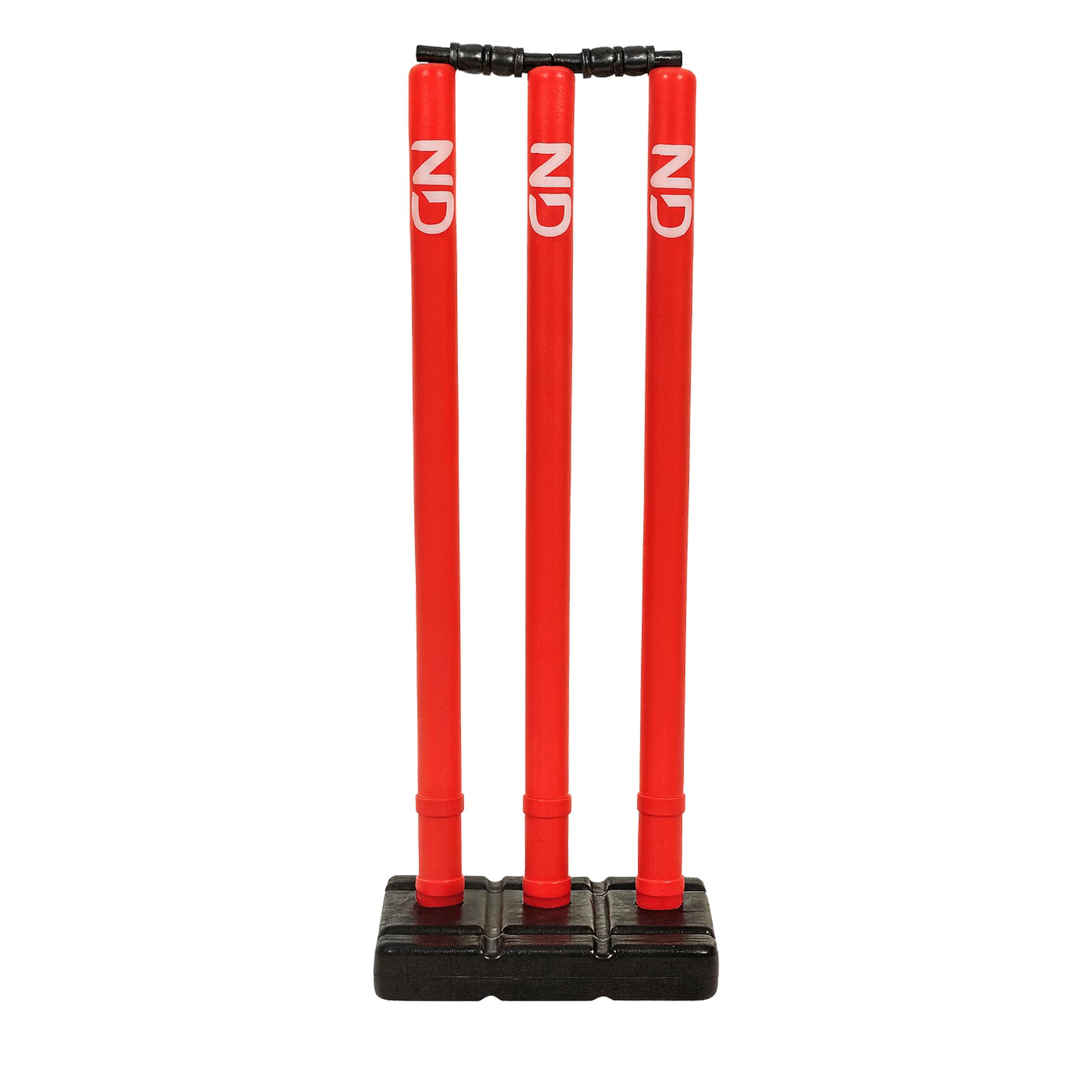 ND Sports Wicket Stumps with Bail – Durable, Lightweight & Portable Cricket Set for All Surfaces | Indoor & Outdoor Use | Includes Mesh Carry Bag