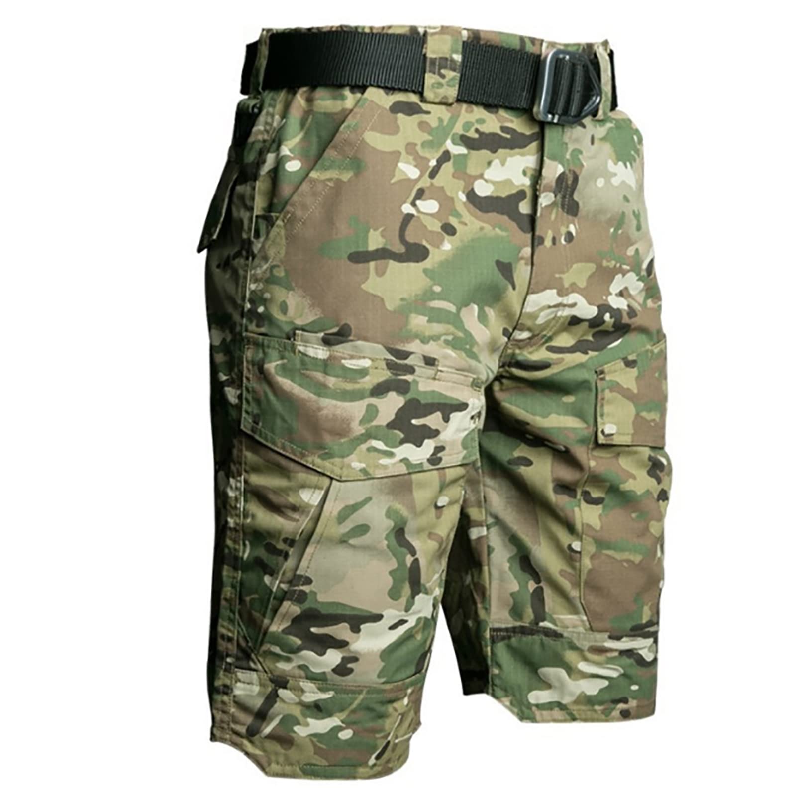 Męskie outdoorowe taktyczne szorty cargo letnie spodenki bojowe półspodnie z wieloma kieszeniami