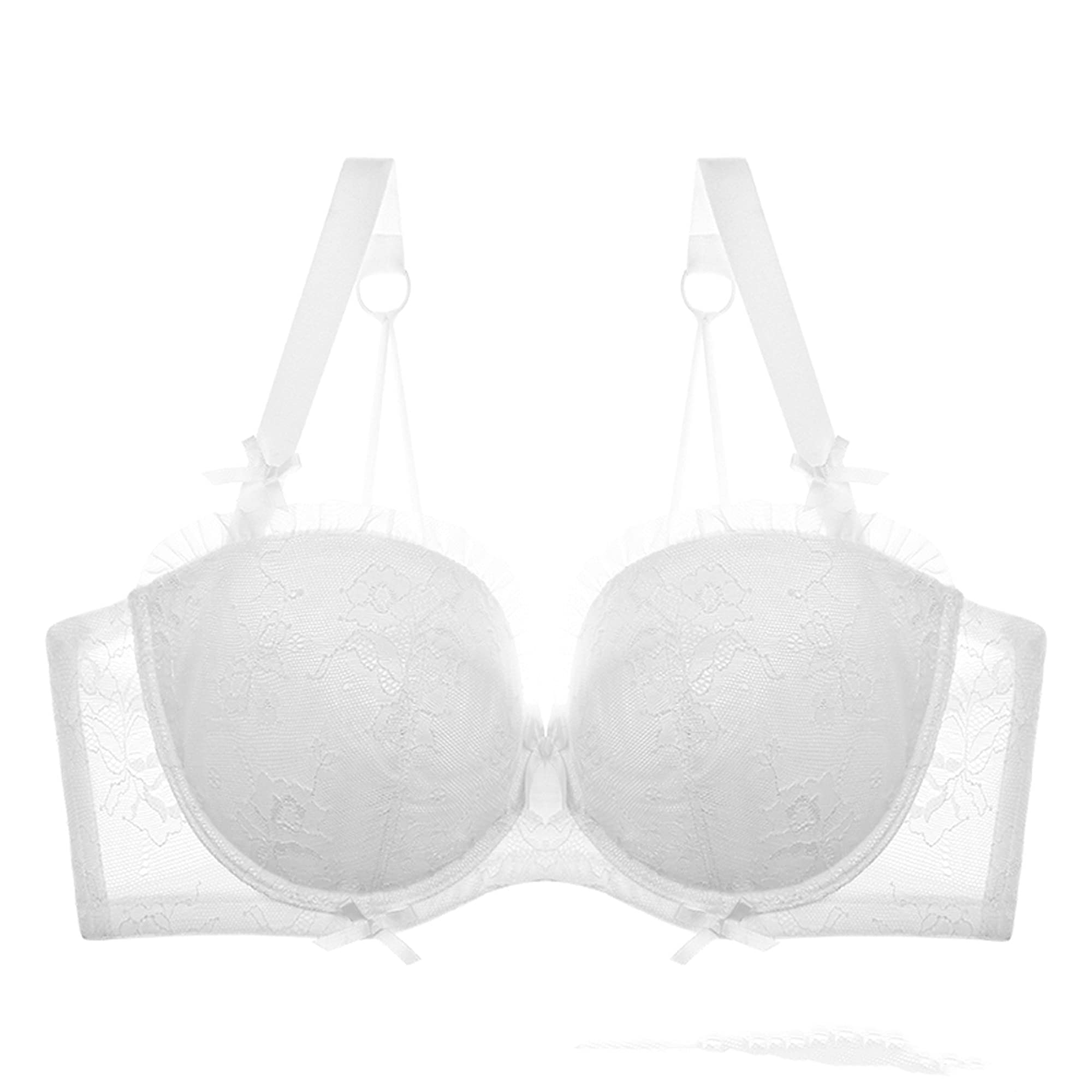 Soutien-gorge à armatures haut de gamme WENJUN blanc premium 75G