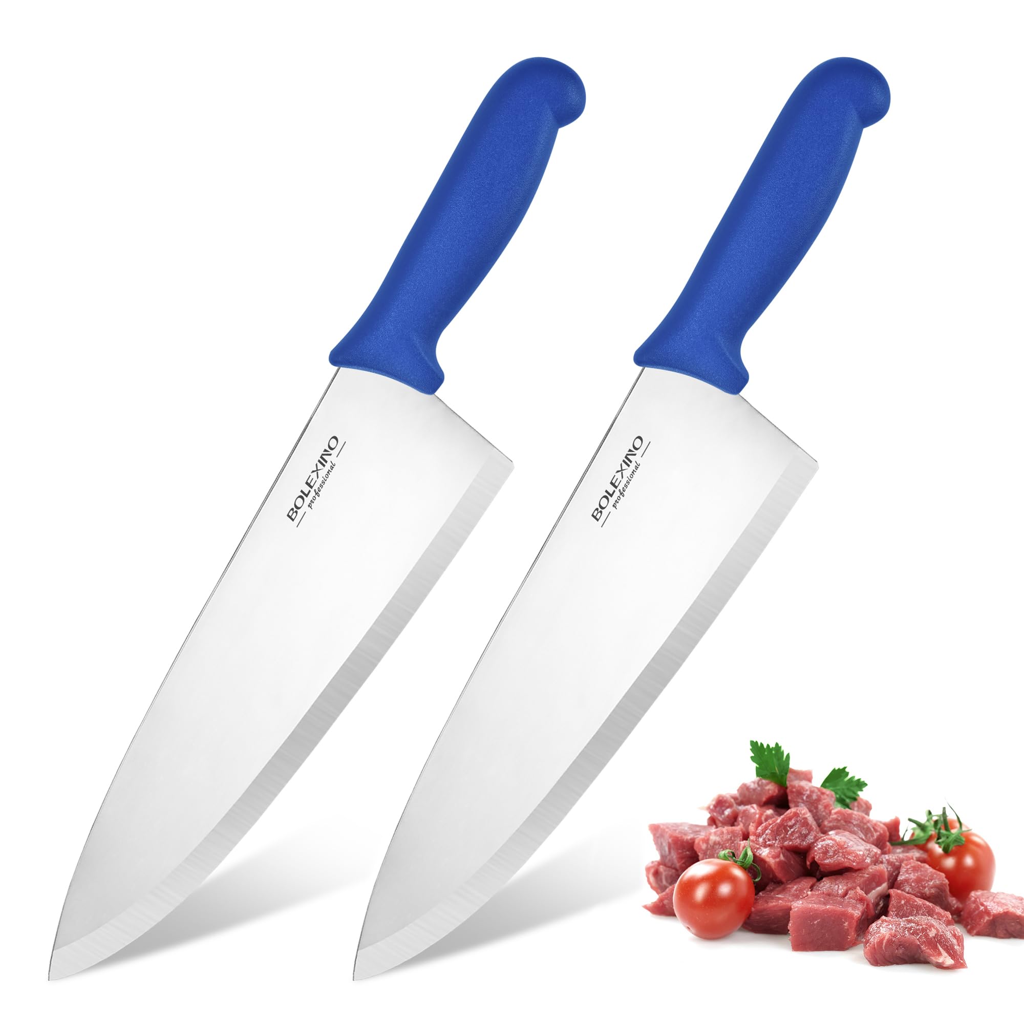 10" Professional Chef Knife, High Carbon Steel, Ergonomic (Green) — Amazon image 12