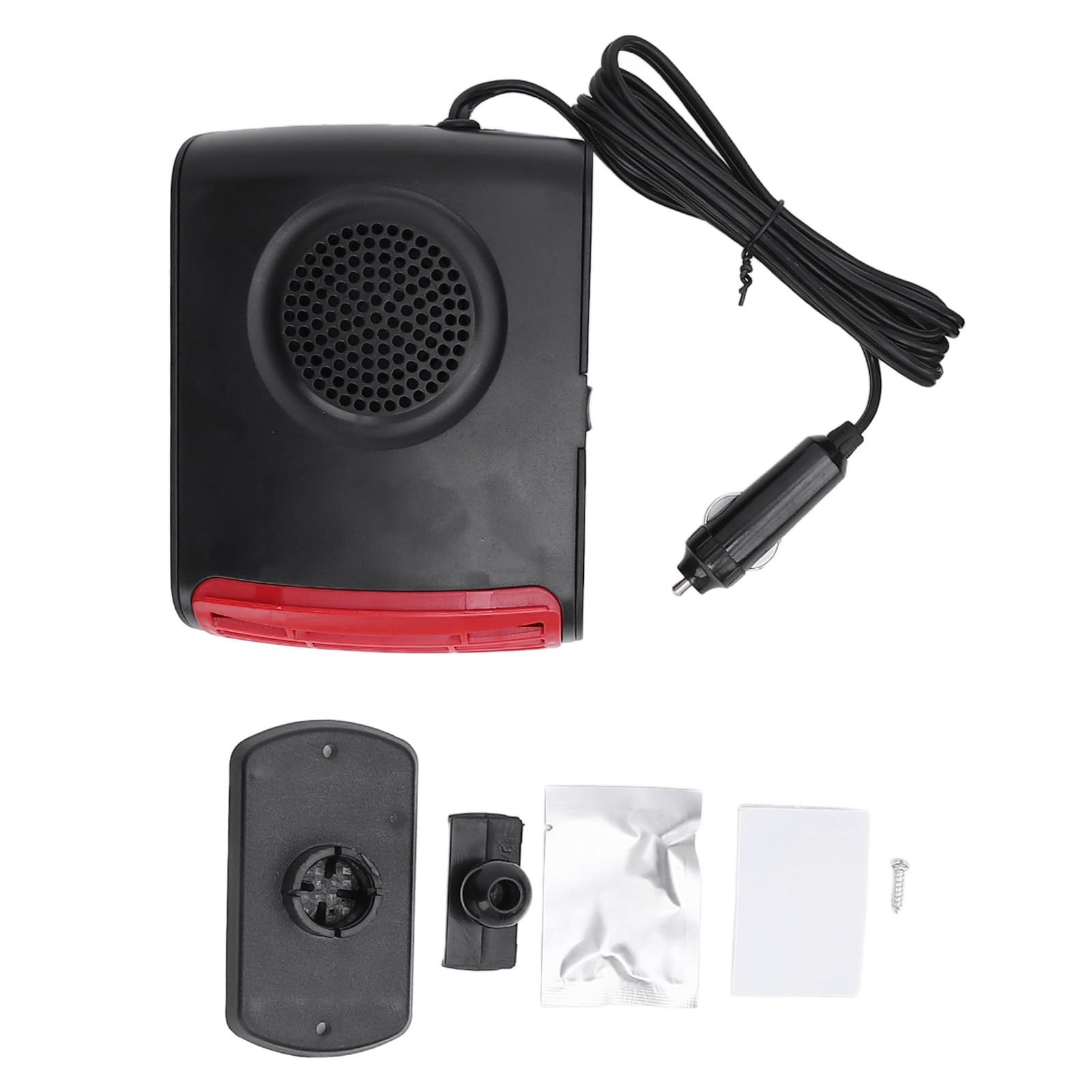 Chauffage de Voiture Portable, Désembueur et Dégivreur de Pare-brise 12 V 150 W, Ventilateur de Chauffage et de Refroidissement Rapide 2 en 1, à Brancher sur L'allume-cigare pour