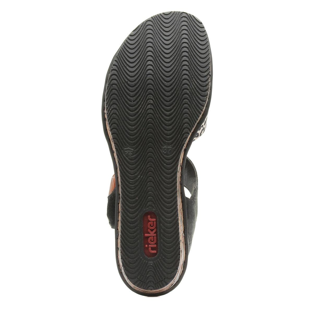 Rieker Geschenk Damen Keilabsatz Sandalen – Bild 9