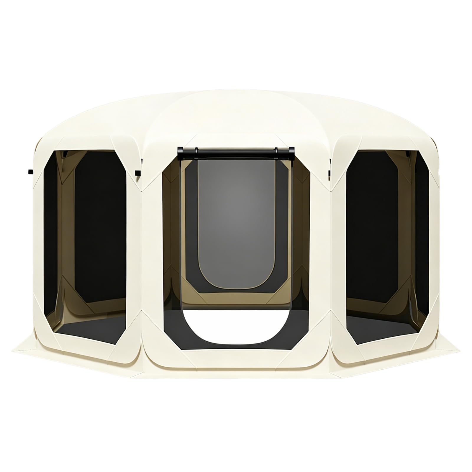 ZHENYUWANG Pop-up mesh tent for family camping Hexagon