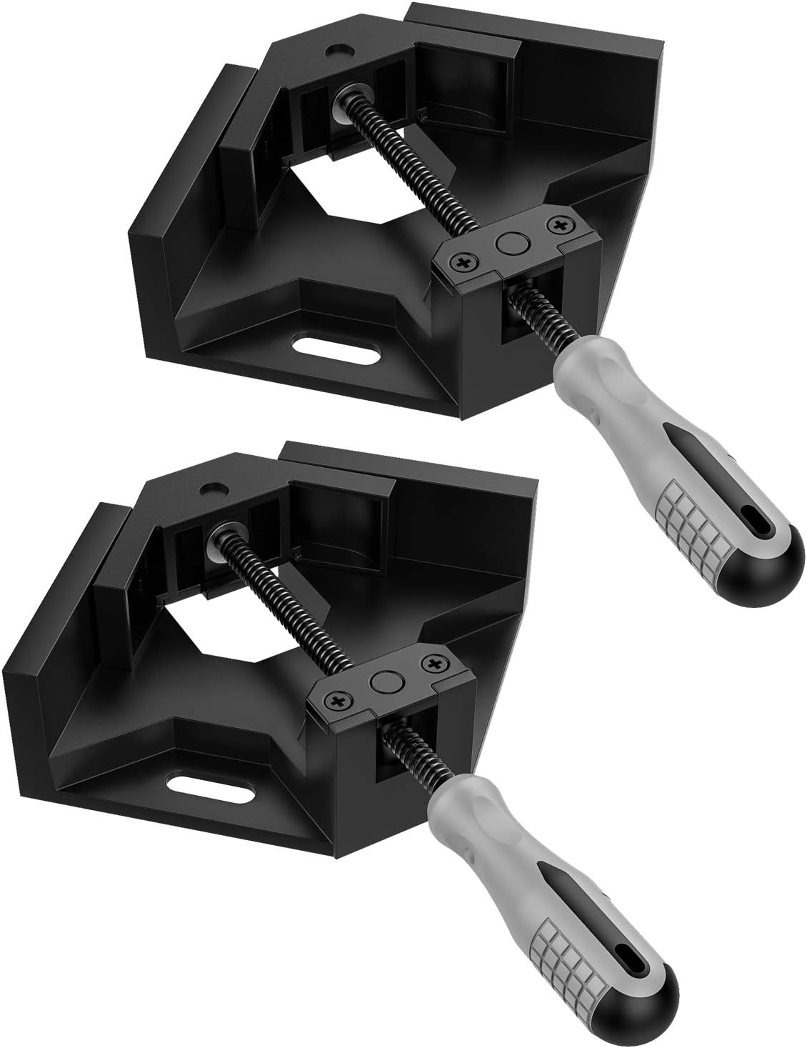 Housolution Right Angle Clamp, [2 PACK] Single Handle 90°Aluminum Alloy