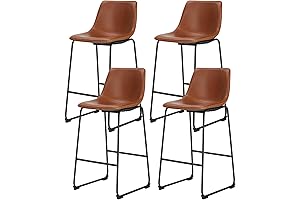 Sweetcrispy Counter Top Chairs Set of 4: The Epitome of Comfort and Style