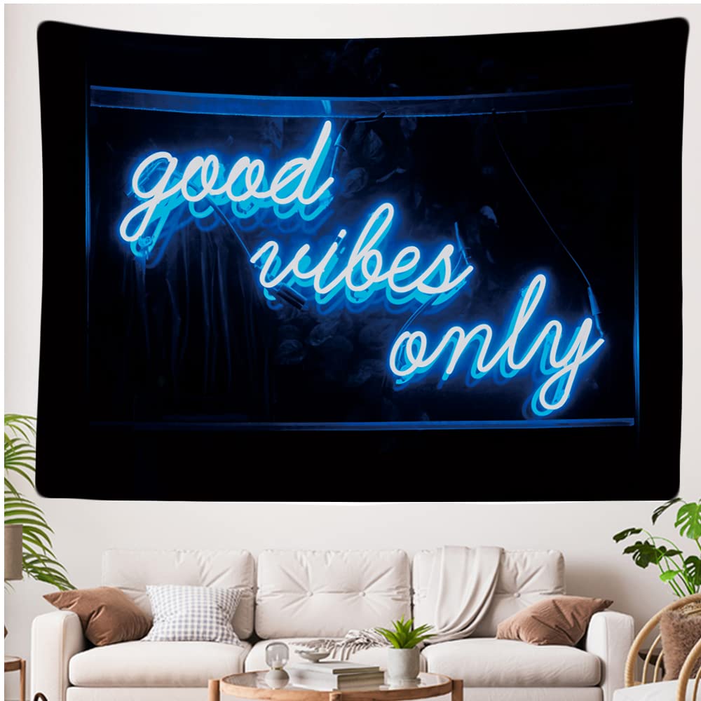 Ulticool, Good Vibes Only, Wall mat, 200x150cm, Large tapestry, Poster Decoration, Gaming, Girl Boy Gift, Decoration, Clothes - Image 4