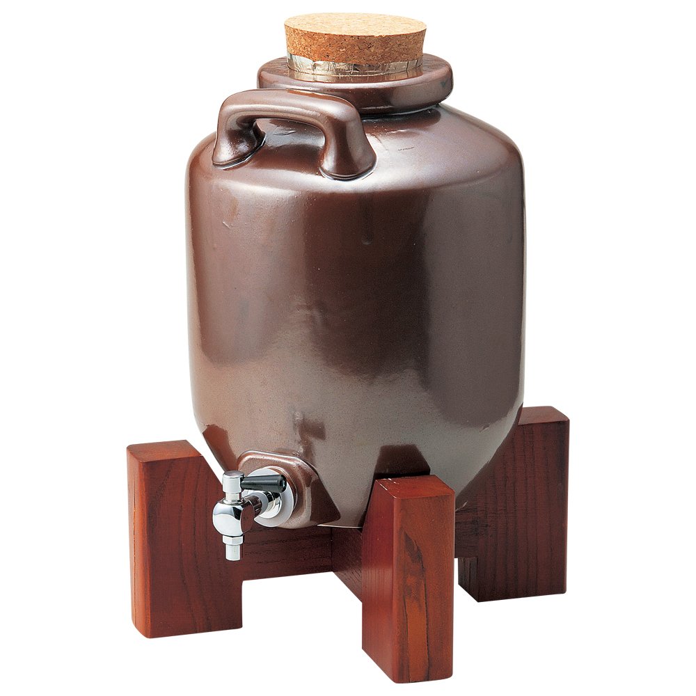 Amazon｜山下工芸 焼酎サーバー 白 5400cc サビ釉3号サーバー 14074820