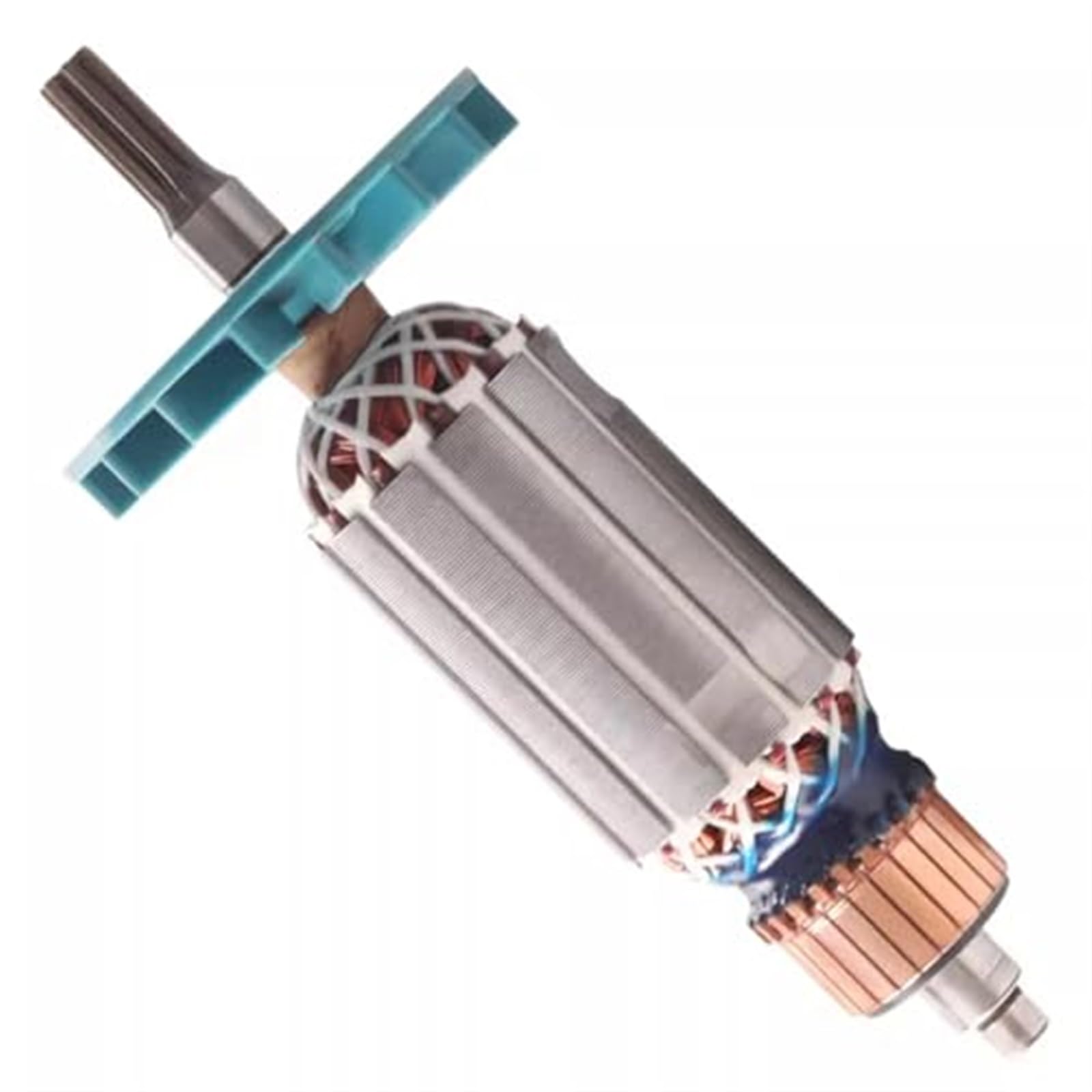 Wirnik twornika dla P1B-DV-24C P1B-DV-S14 S24A E24 klucz elektryczny twornik wirnik kotwica cewka stojana akcesoria zamienne Wymiana wirnika wirnika(BLACK Stator)