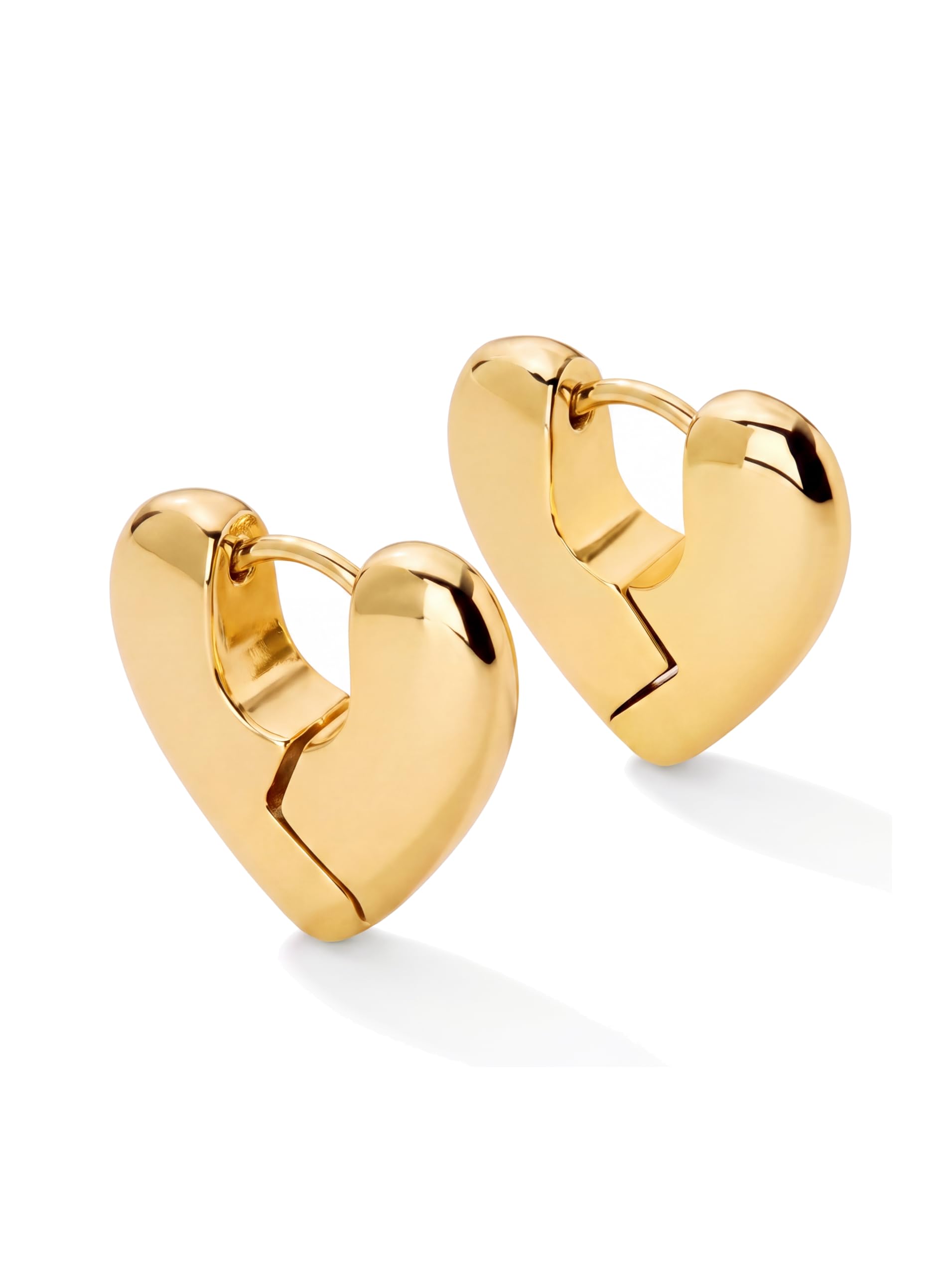 MUMREUES Ohrringe Silber Damen Stecker Vergoldet Goldene Ohr