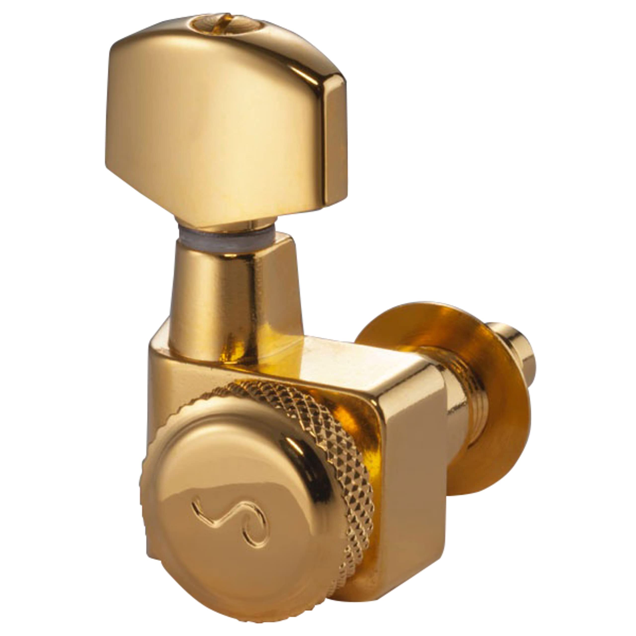 Schaller Original F-Series Locking 6L Gold - Meccaniche per chitarra