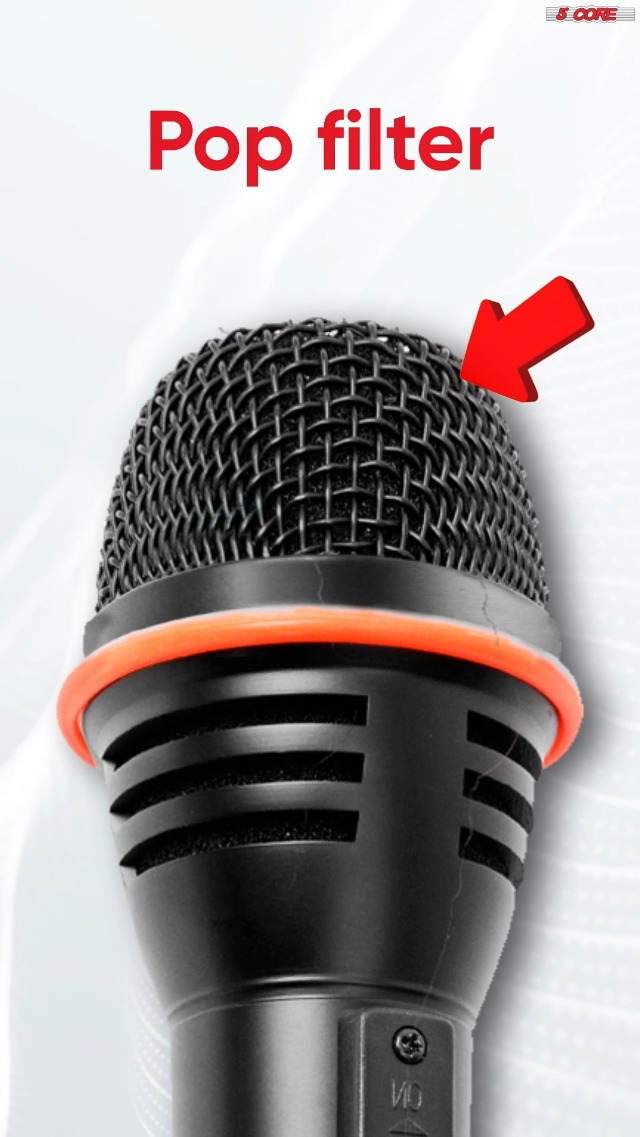 Amazon.com: 5 CORE Dynamic Microphone Unidirectional Handheld Mic