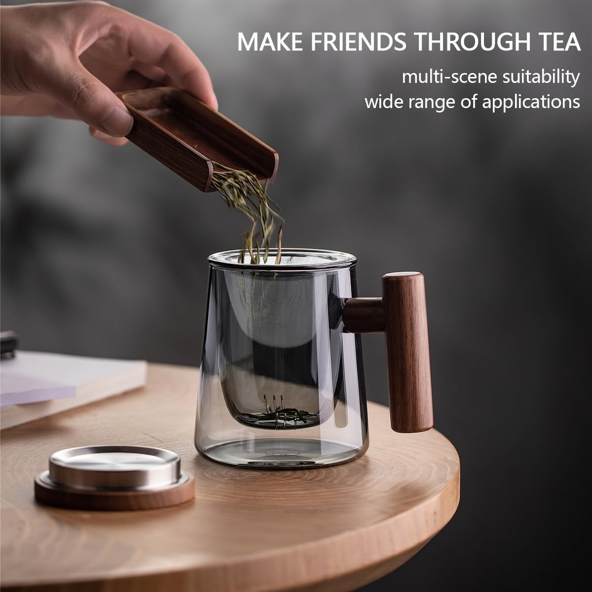 10 Pcs Stainless Steel Tea Filter, 304 Metal Teapot Strainer Accessories for Tea, Coffee or Small Drainage Basket
