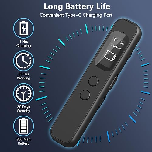 Miniatura 6 de Detectores de cámara oculta con pantalla LED, detector de cámara portátil, buscador de cámara antiespía, detector de dispositivos ocultos