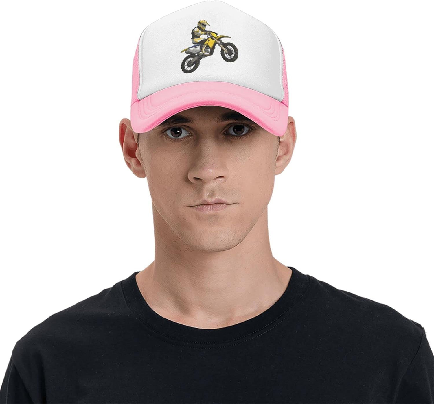 Motocross Logo Trucker Hat Man's Woman Dad Hat Unisex Casquette Adjustable Baseball Cap