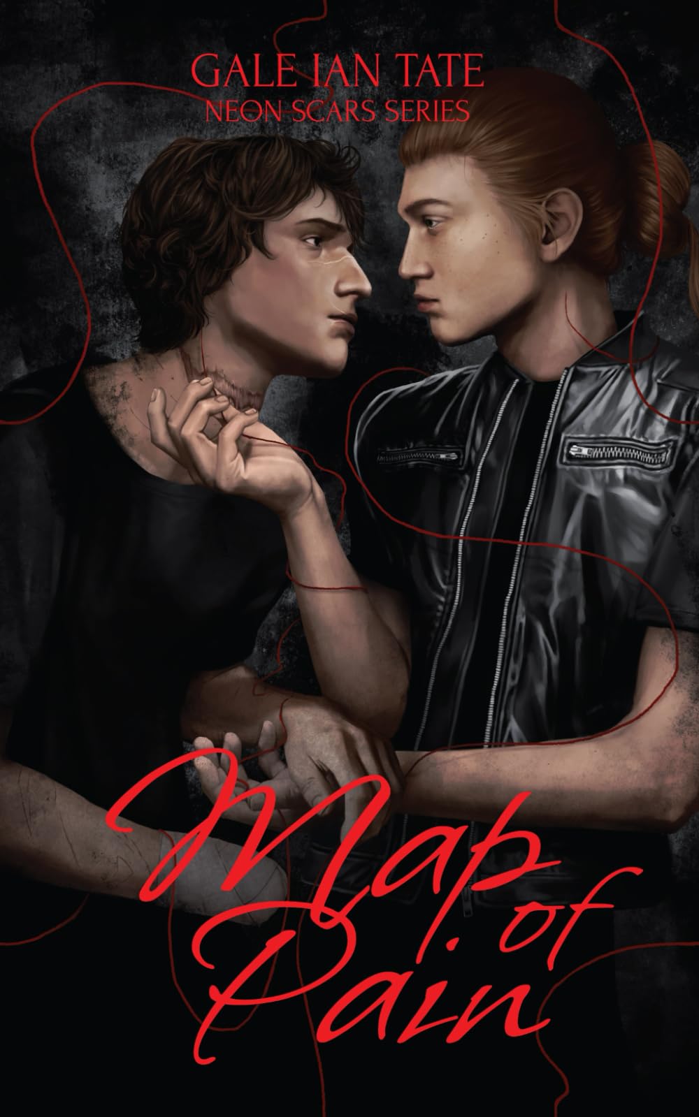 Map of Pain: A Steamy M/M Redemptive Vampire Romance: 3 (Neon Scars)