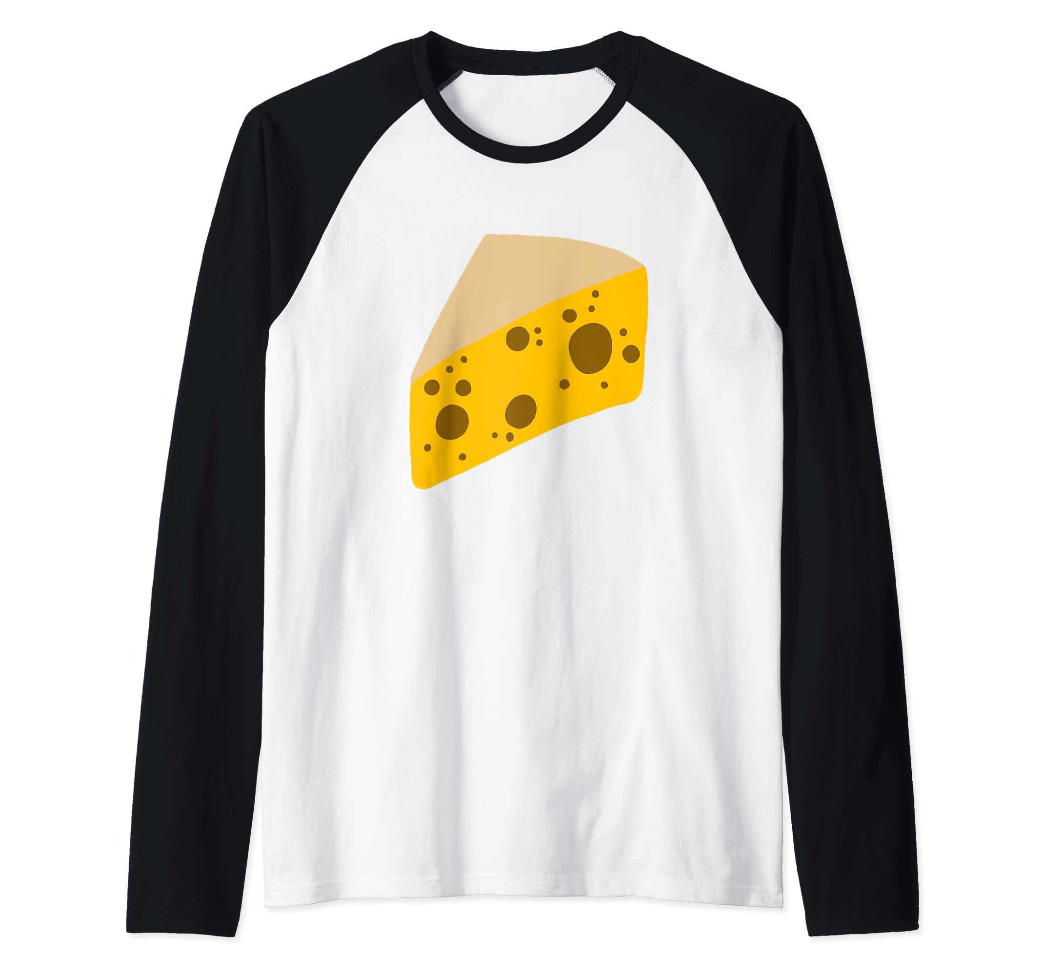 Cheese for cheese lovers Raglan Baseball Tee
