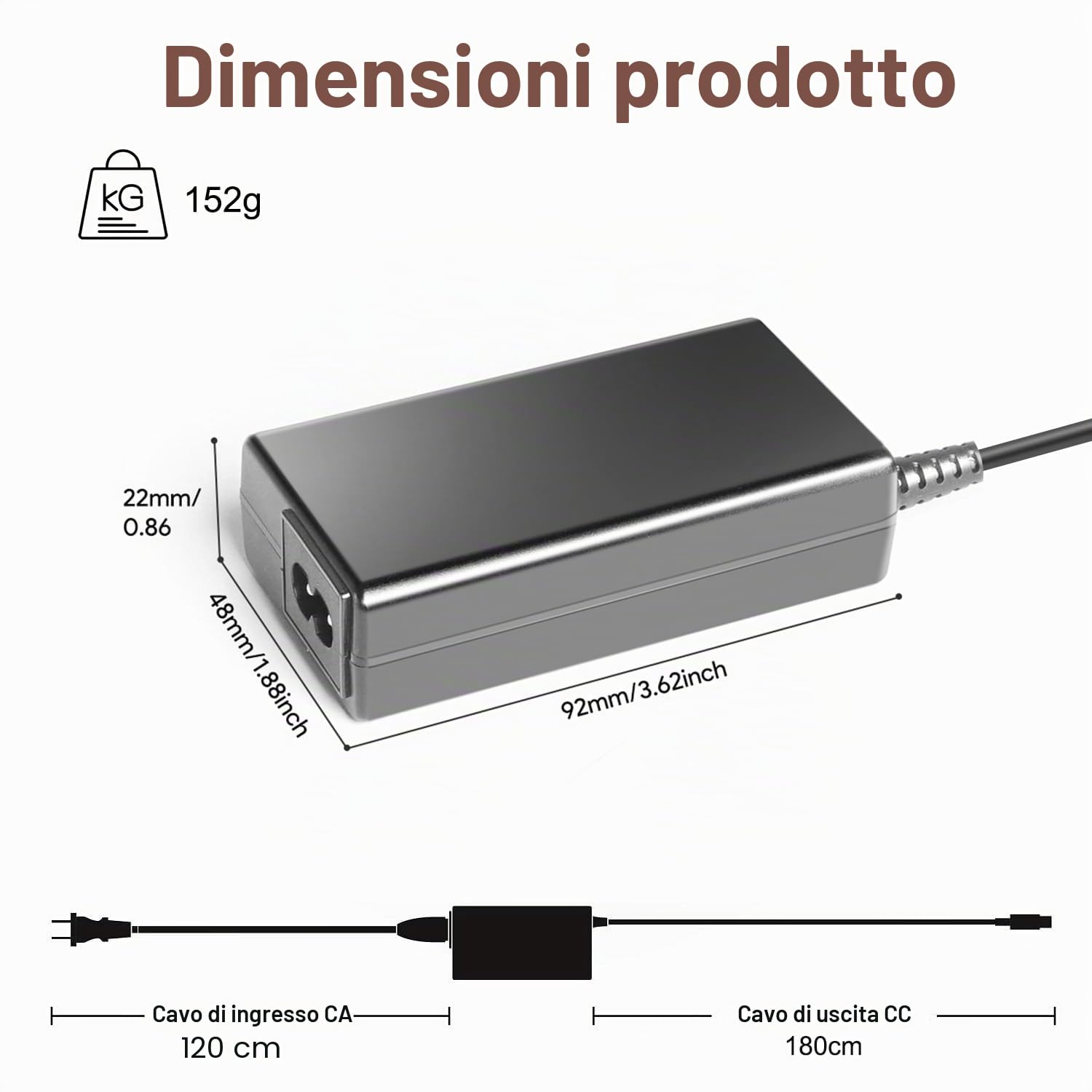 TAIFU DC 15V 4A Alimentatore Caricatore per FF FlashFish 500W 200W 150W G300 E200 EA200 EA150 Stazione di Cavo Alimentazione Portatile Powerstation Generatore Solare Caricabatterie