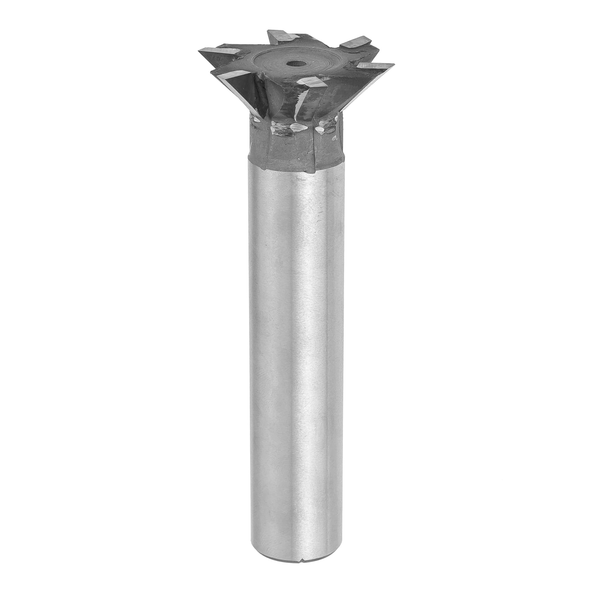 HALLMERS 40mm 45 Degree Carbide Tipped Dovetail Milling Cutter – 20mm Shank, 4 Flutes - Woodworking Joinery Groove Router Bit