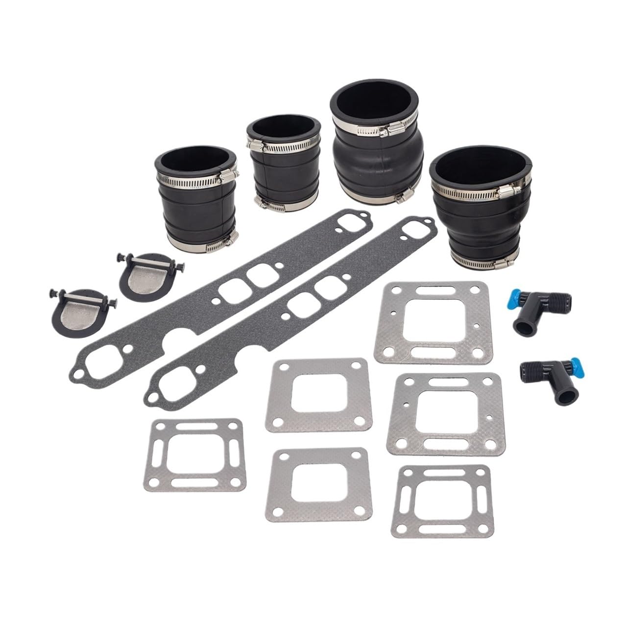 Kit de soufflets d'échappement V8 200-320 3 pouces avec joints 27-863724