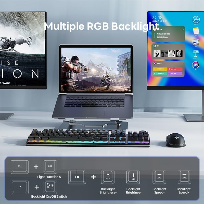 Keyboard and mouse sharing one USB receiver