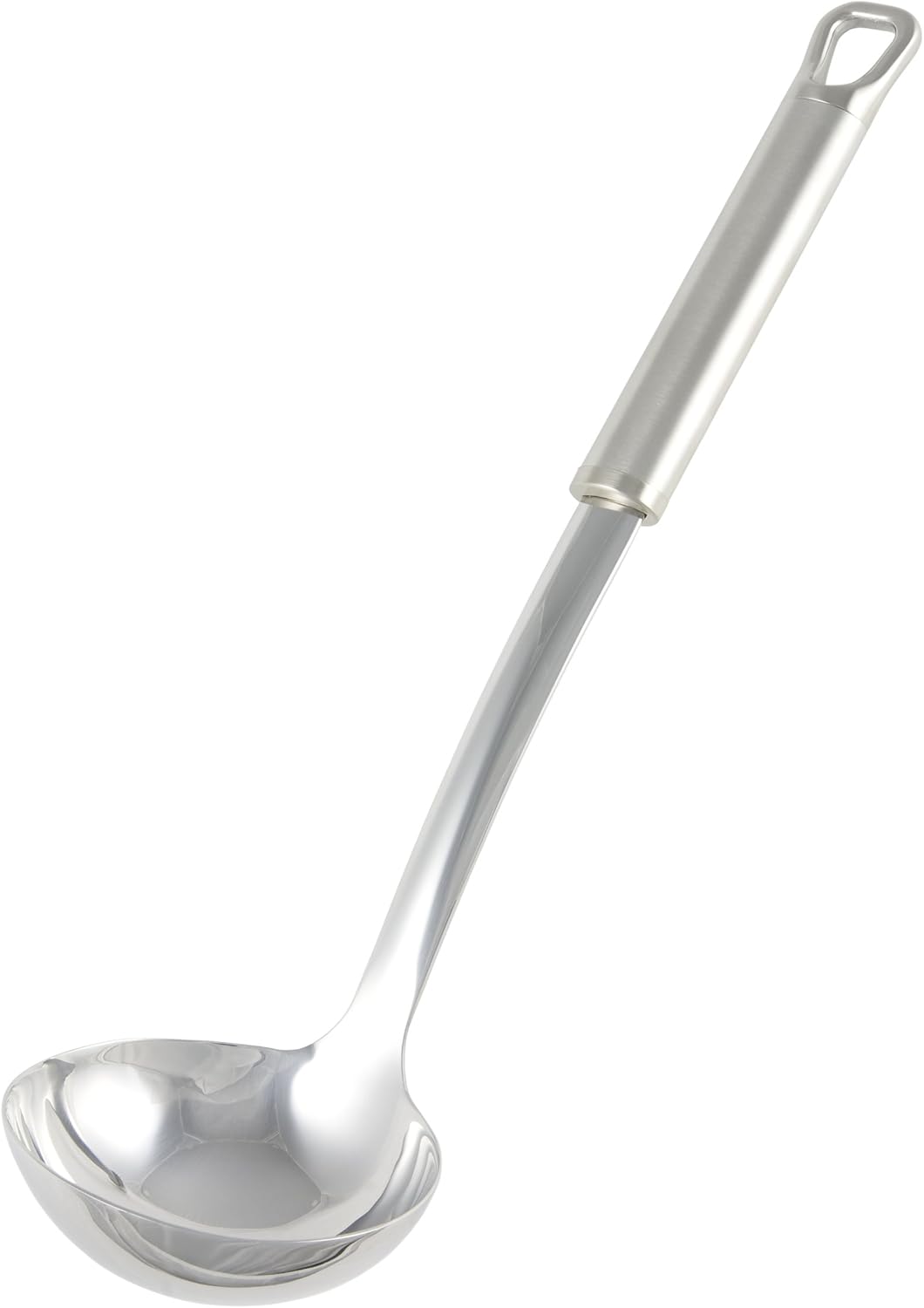 Swift Food Preparation Large Soup Ladle, Steel Head