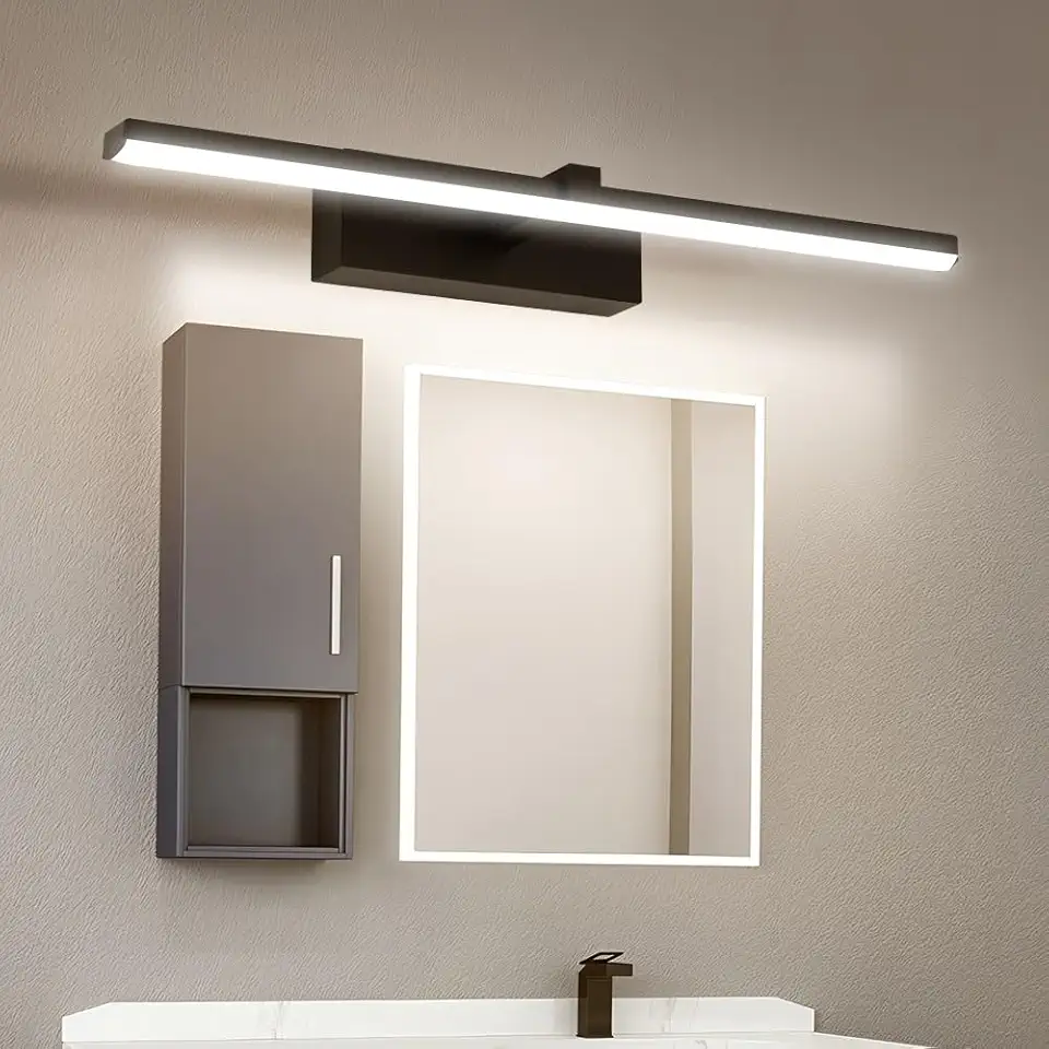 Modern Bathroom Light 40CM, 8W Dimmable Led Bathroom Light Fixture Over Mirror, Luminária para Espelho de Banheiro, Mirror LED Lâmpada