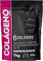 Colágeno Hidrolisado Tipo 1-1Kg - 100% Pura Importado - Soldiers Nutrition