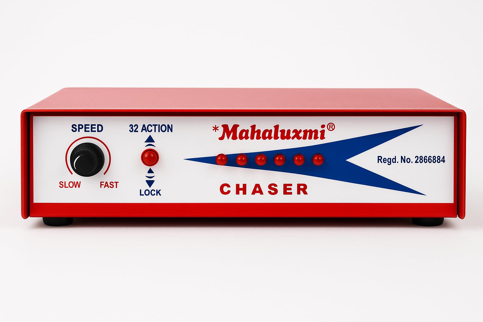 Mahaluxmi 6 Line Lock Chaser 2000 Watt Per Channel (Multicolour)-image-9