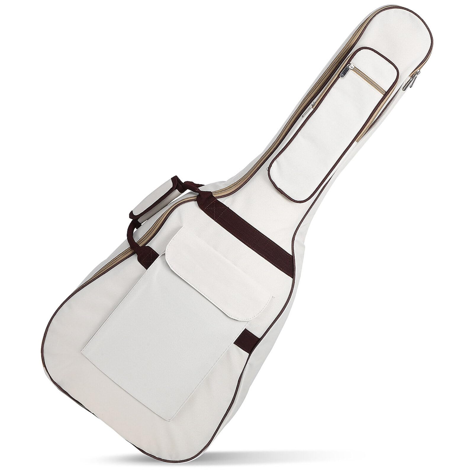 ERINGOGO Gitarren-Aufbewahrungstasche Akustikgitarrenkoffer Für 40 41 Gitarren 0 5 Zoll Dicke Gitarrentaschen Aus Extra Schaumstoff Mit Nackenkissen Tasche Mit Großem Fassungsvermögen