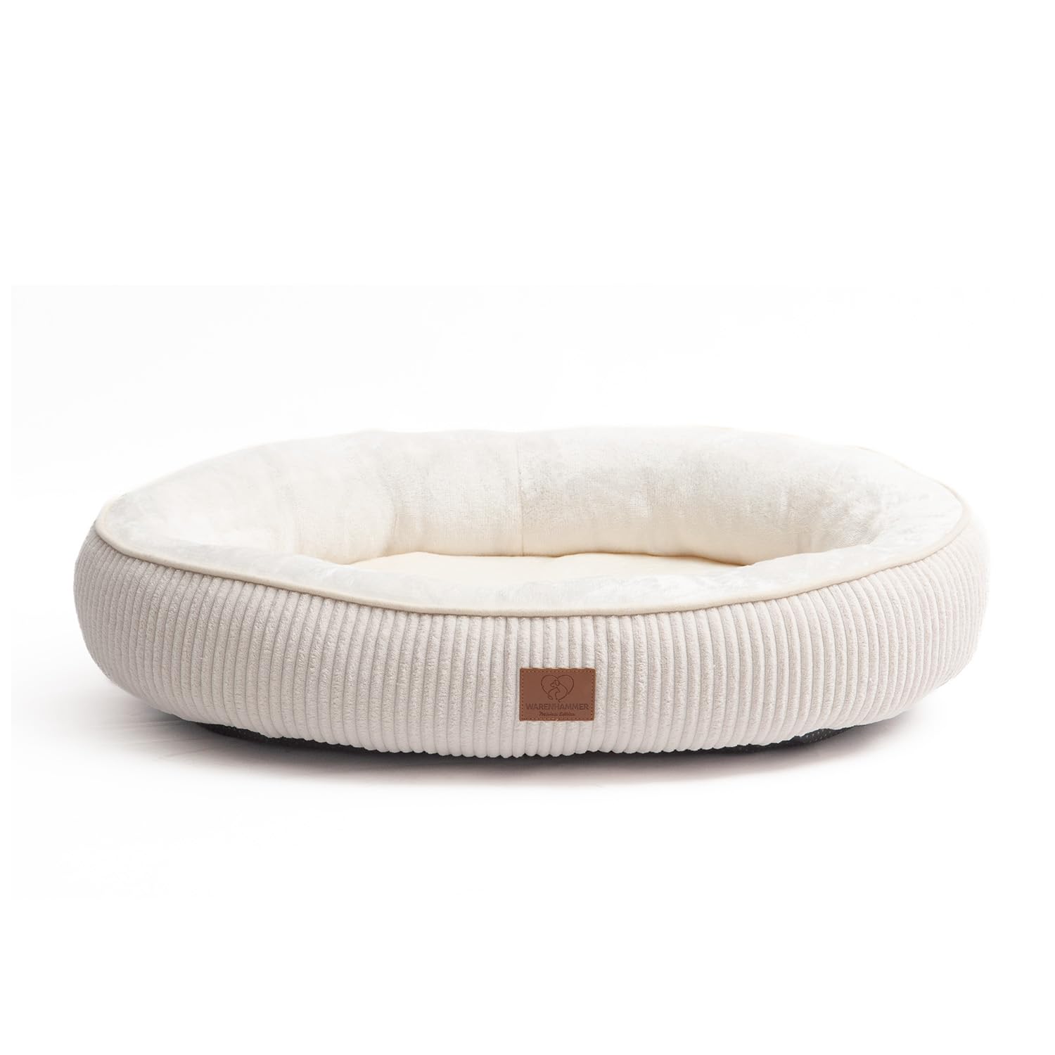Hundebett Orthopädisches Premium Hundebett, flauschig weich, abnehmbar/waschbar 22 cm hoch, weiches Flanell/herausnehmbare Innenmatratze/Dicker Rand (100 x 70 x 22 cm)