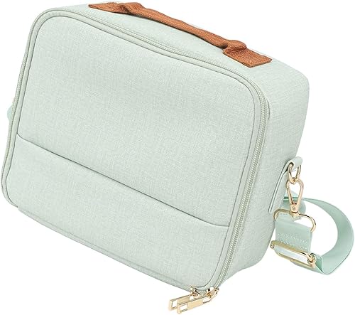 KIMISS Bolsa de transporte para cámara, estuche de almacenamiento de cámara de gran capacidad, acolchado grueso, correa ajustable, funda de cámara