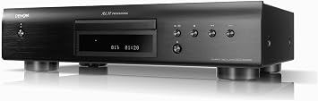 Denon DCD-600NE Compact CD Player | CD Players for Home Stereo System | Vibration-Resistant Design | 2 Channels | Pure Direct Mode | Pair with PMA-600NE for Enhanced Sound Quality | Black