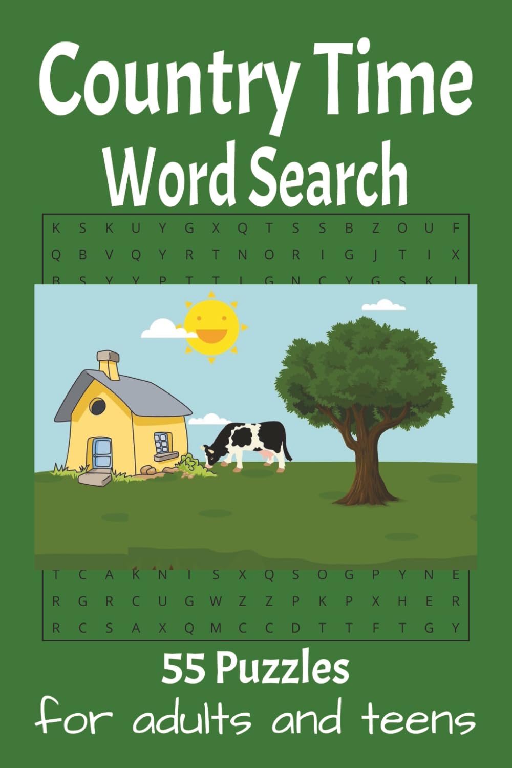 Country Time Word Search: Fun Word Puzzles About Rural Life