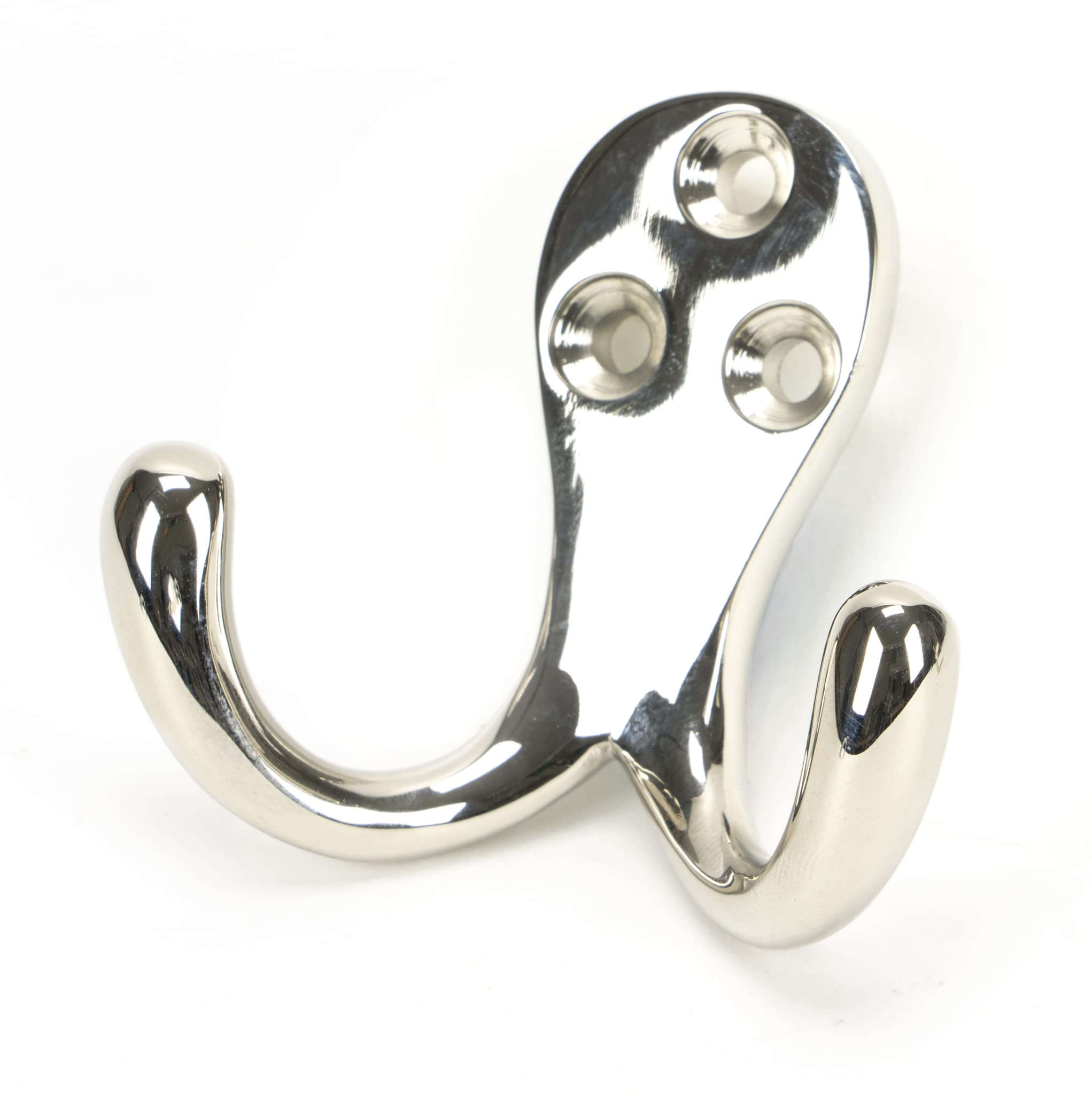 From The Anvil 46297 Polished Nickel Celtic Double Robe Hook