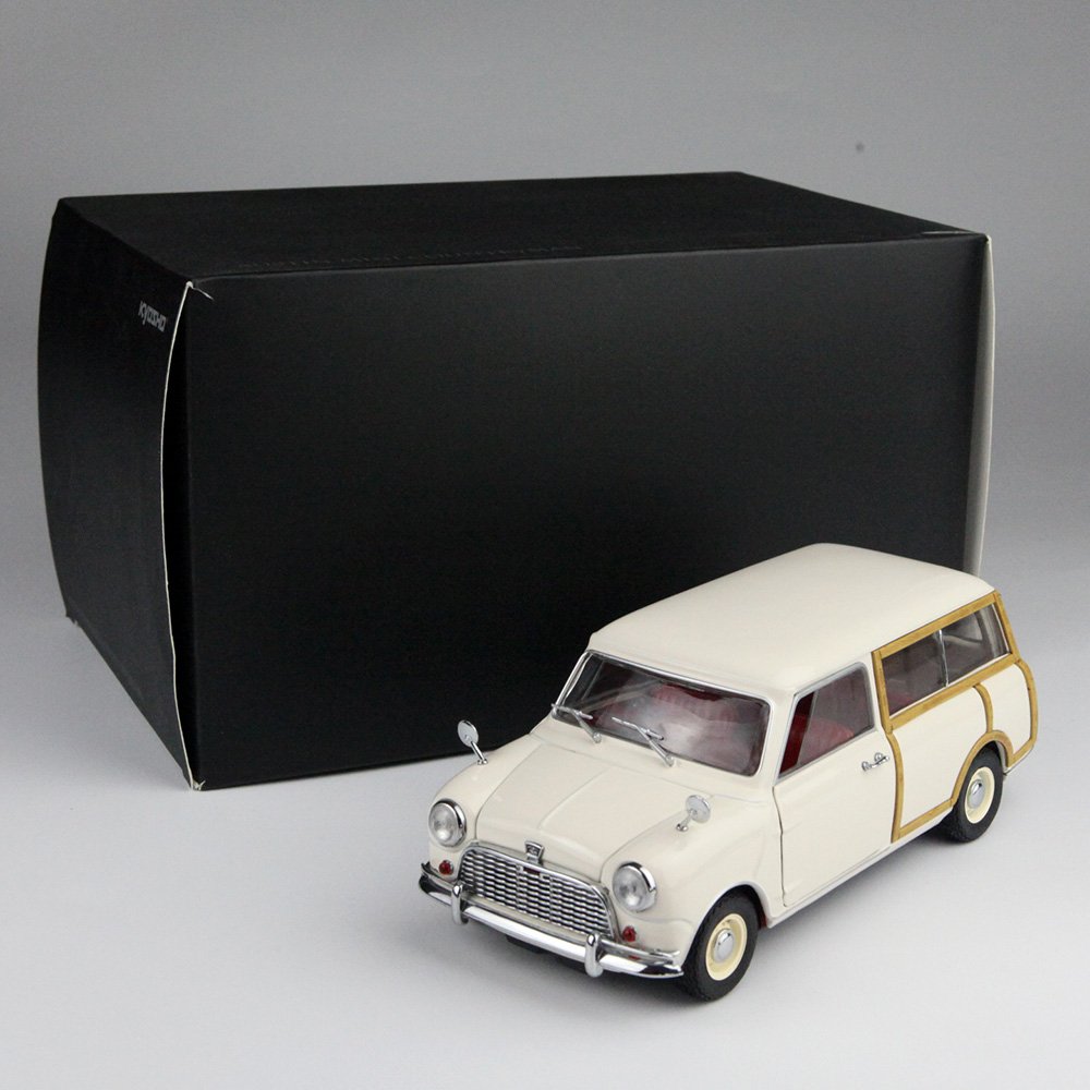 Kyosho 1:18 Scale Austin Mini Countryman MK-I (White) : Amazon.co
