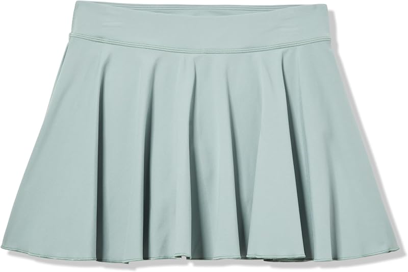 Girls Motion Skort, (348) Silica Green / / Hydro Green, Large