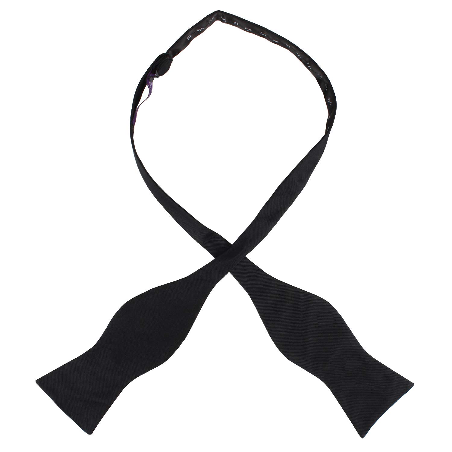 AUSCUFFLINKS Silk Twill Self Tie Bow Tie | 100% Silk Mens Untied Bowtie | Classic Groomsmen Wedding Formal Bowties for Men