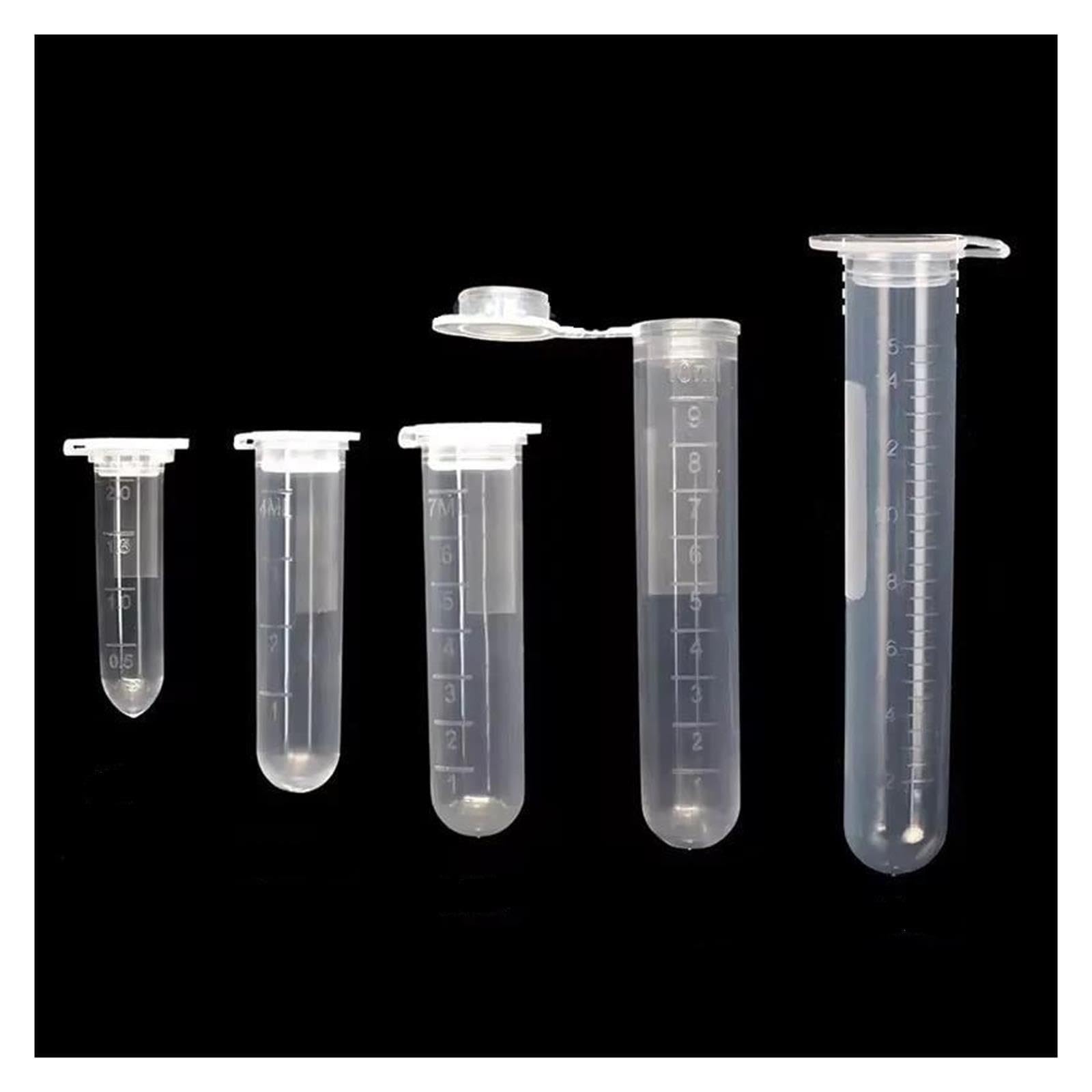 Test della provetta da centrifuga for campioni da laboratorio(0.5ml 100pcs)