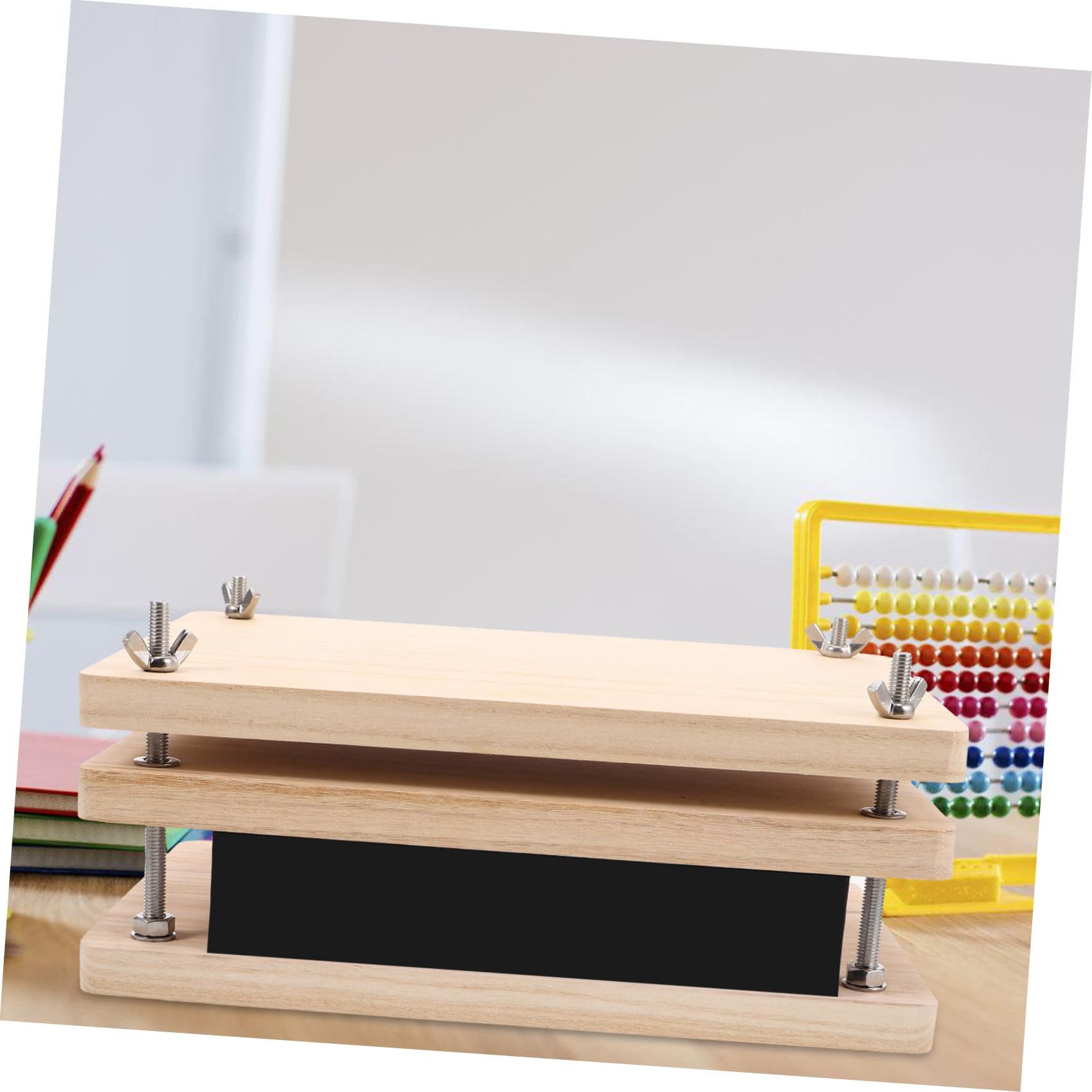 Kit de Encuadernación de Libros en Madera y Metal 1 Set