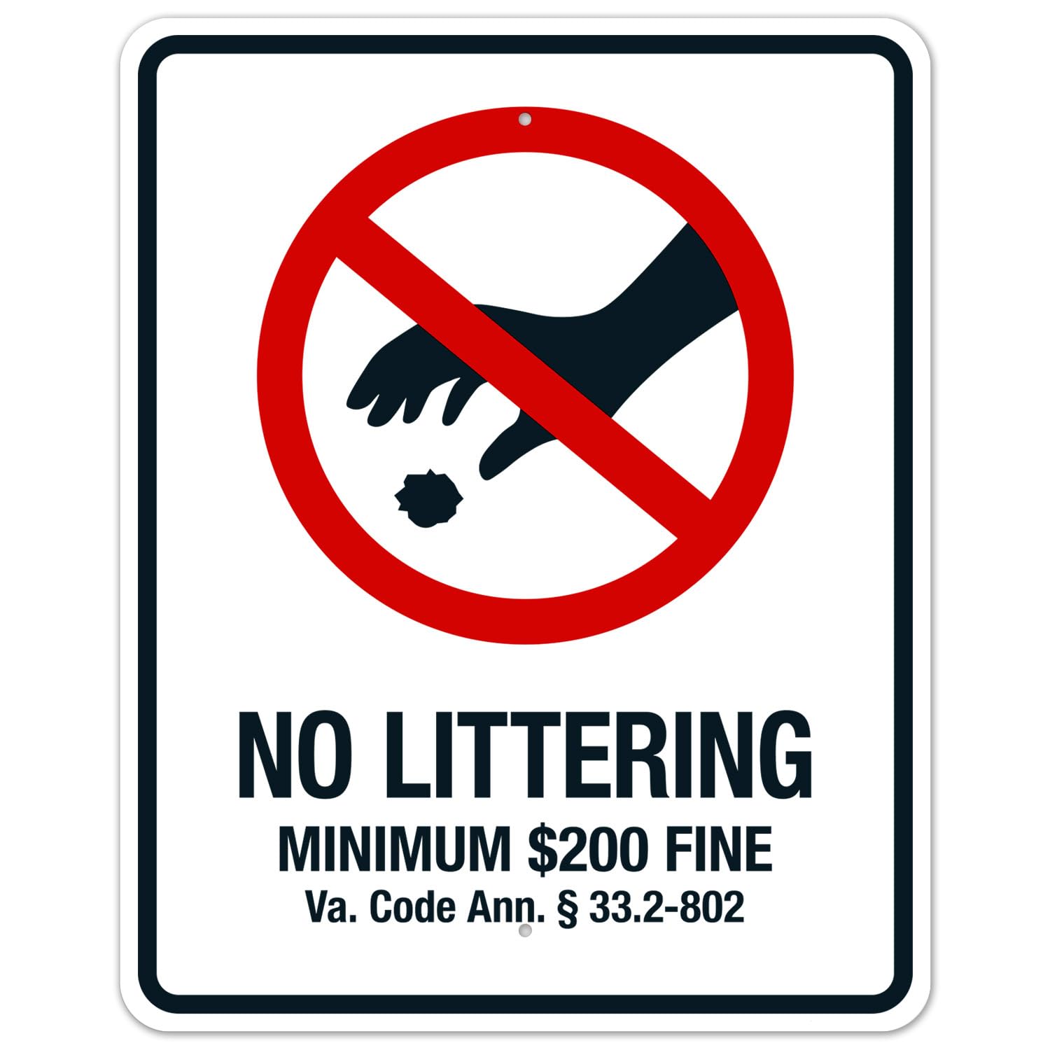 Loading Area No Parking Left Right Arrow Indication Sign 8x12 Inch