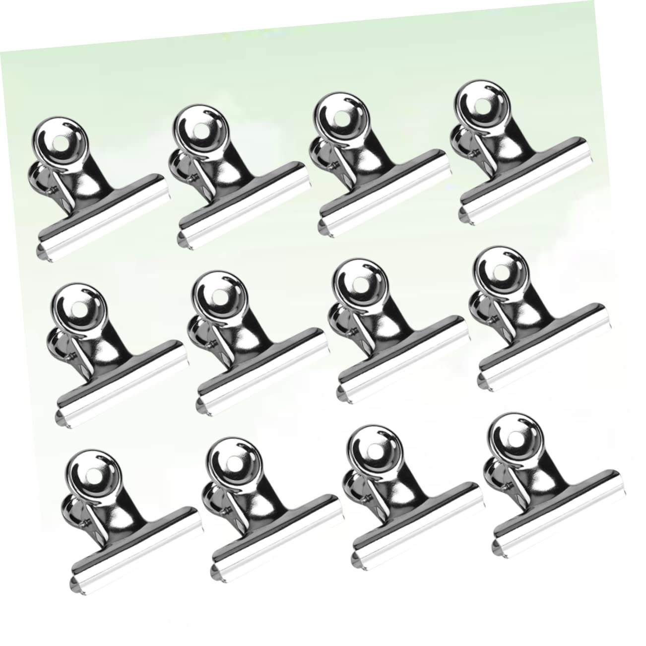 30 pezzi di fermagli for carta in acciaio inossidabile, for raccoglitori resistenti, in metallo, chiusura