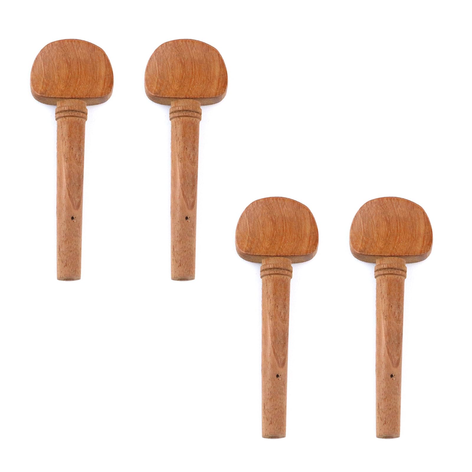 Meprotal 3/4 Size Violin Fiddle Tuning Peg Wooden Violin Tuning Pegs Replacement for 3/4 Size Violin, Jujube Wood - Pack of 4