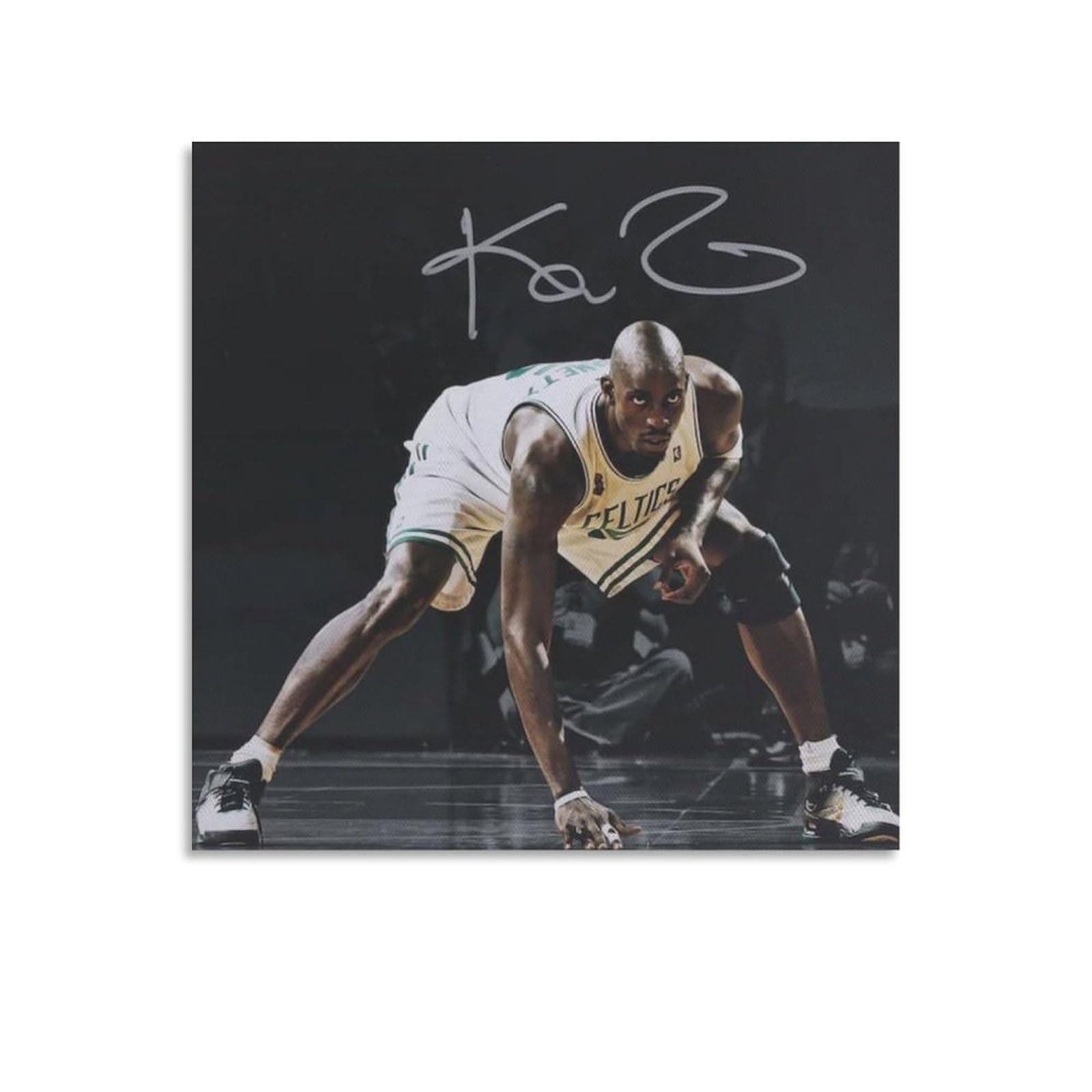 ASUIU Kevin Garnett Canvas Poster Posters Wall Art Painting Canvas Prints Decor Poster Artworks 28x28inch(70x70cm)