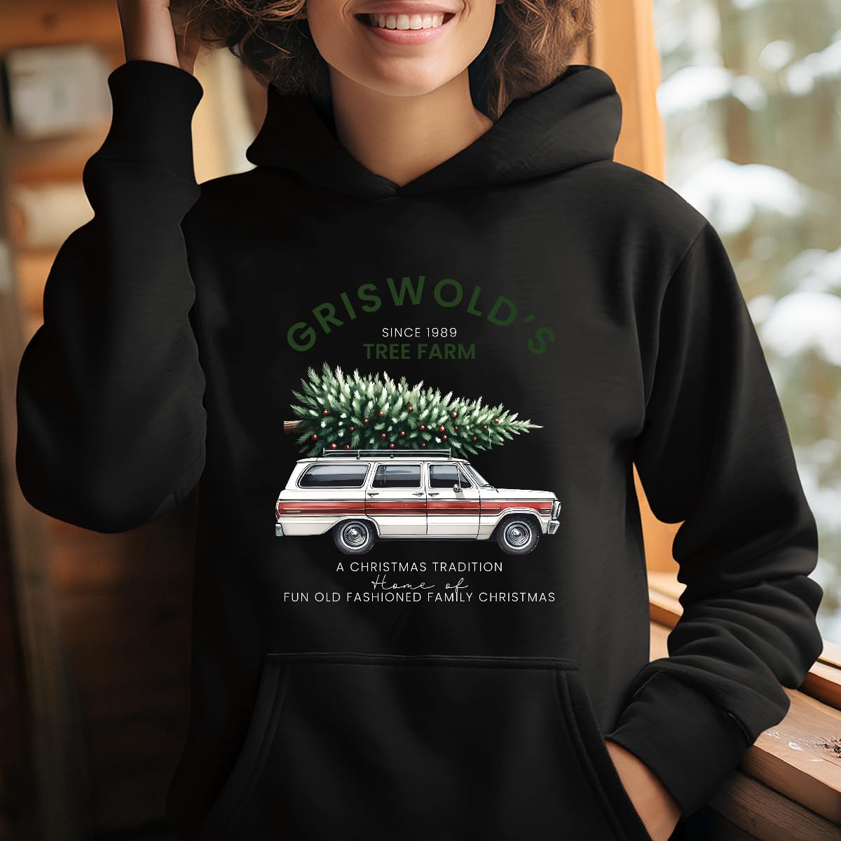 Griswolds Tree Farm - Maglione natalizio natalizio
