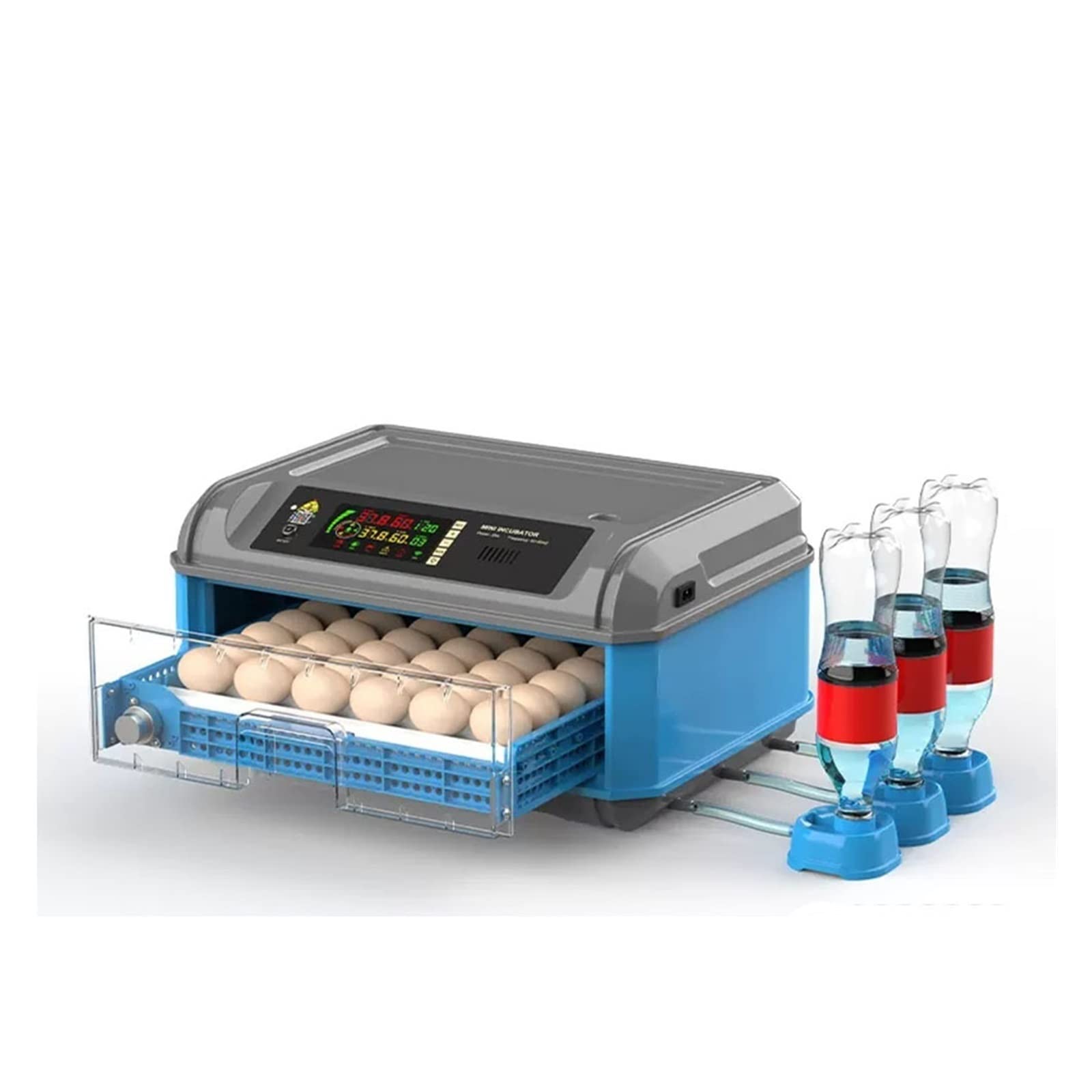 Incubatrice per Uova Automatica, 24/36 Incubatrice for uova Incubatrice digitale completamente automatica Famiglia Chioccia Fattoria Pollo Incubatrice for uccelli Uova Incubadora De Huevos(24 Eggs)