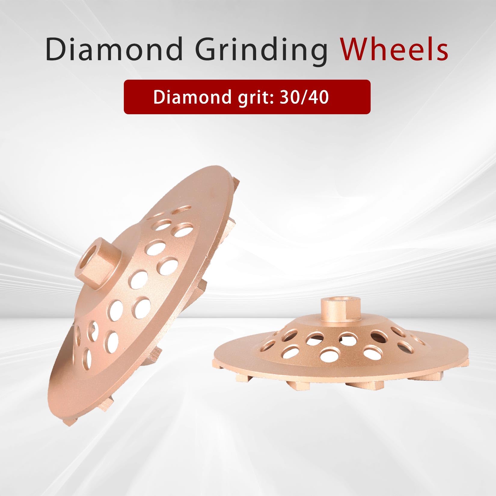 Discos abrasivos de Diamante Turbo de 7 Pulgadas y 12 segmentos, Eje de 5/8 de Pulgada -11, Discos abrasivos de Copa de Diamante, Aptos para hormigón y mampostería. Disponibles.