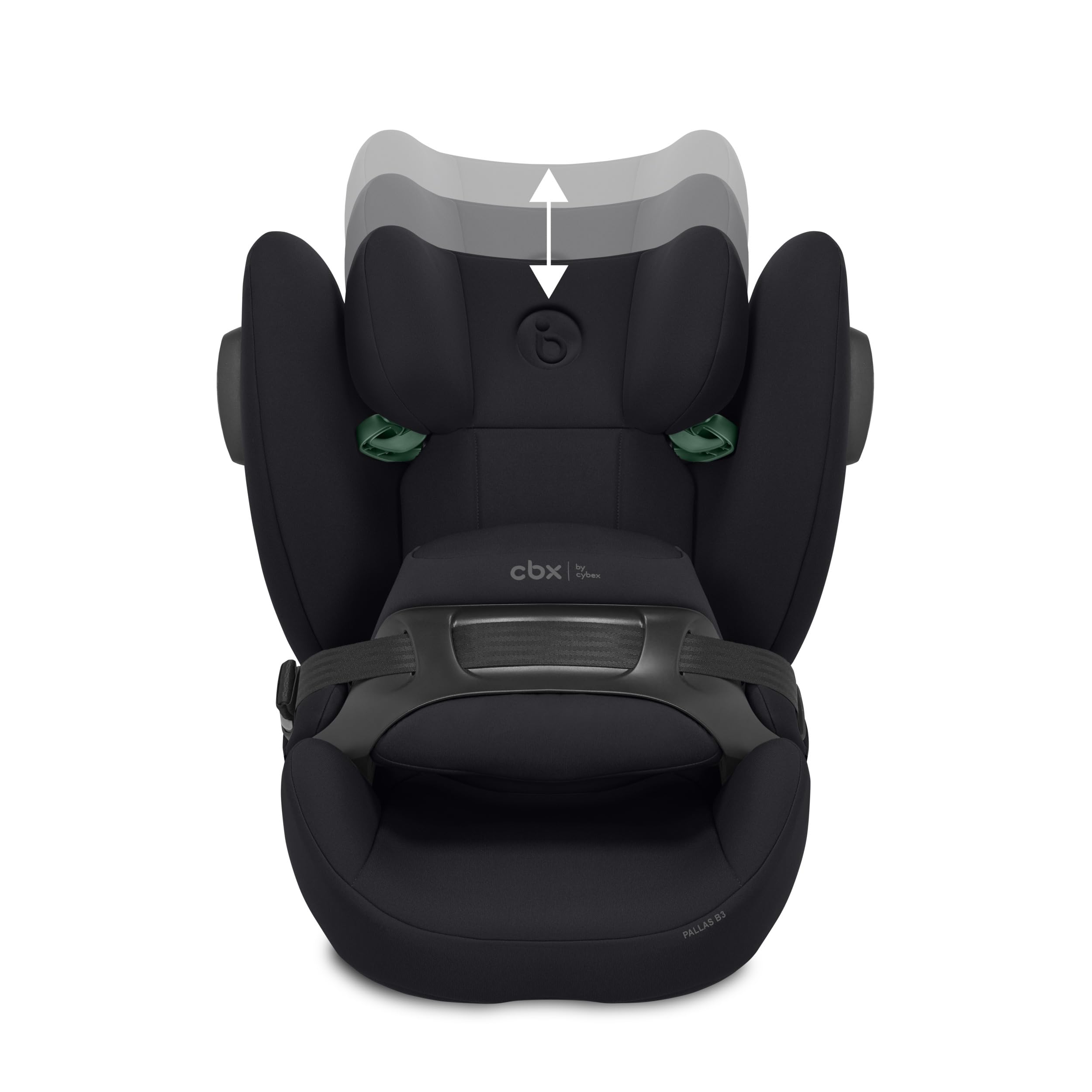 Cybex CBX Pallas B3 i-Size Kinder-Autositz ISOFIX Top-Tether 9-50 kg 15 Monate-12 Jahre UN R129/04 Schwarz