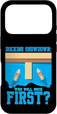 Docking Showdown Extreme Boat Docking Competition Boat Lover Case for iPhone 17 Pro