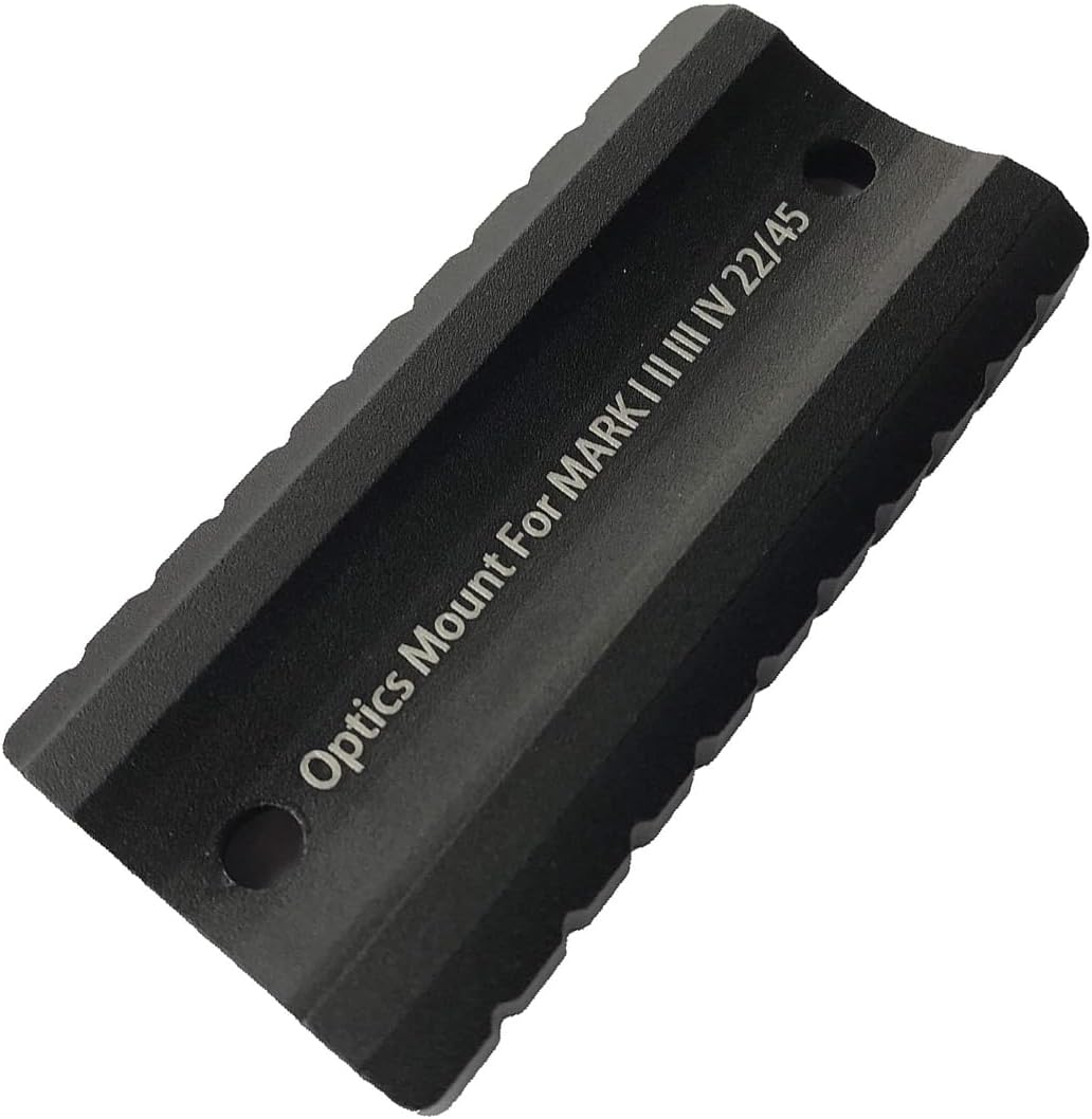 ADE Advanced Optics – Red Dot Mounting Plate for Ruger Mark I II III IV Pistols – Compatible with footprint Red Dot Sight – For Vortex Venom/Viper/Razor, Meopta, Insight, ADE RD3-006, RD3-009, RD3-012