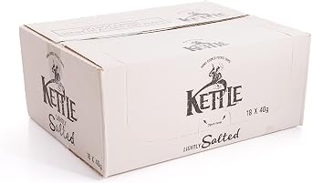 Kettle Chips Lightly Salt 40 g (Pack of 18)